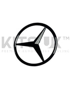 Mercedes C63 C43 Gloss Black Tailgate Star Badge