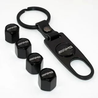 Valve Caps & Bottle Opener Set