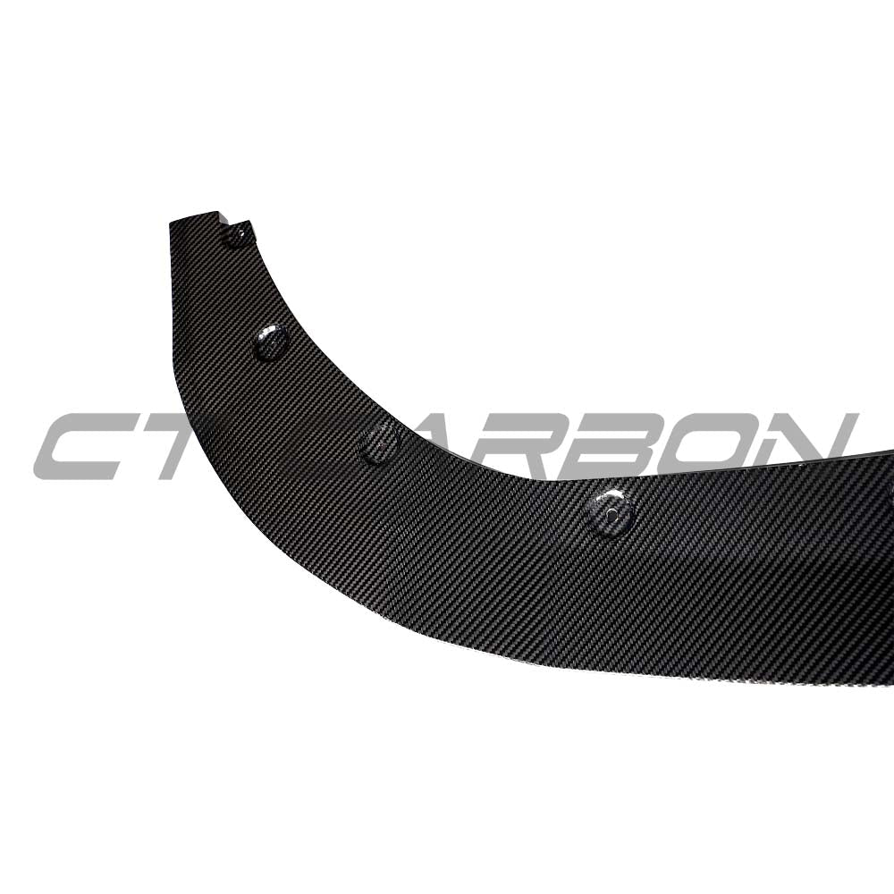 VW GOLF MK8.5 R 2024+ CARBON FIBRE SPLITTER - CT DESIGN