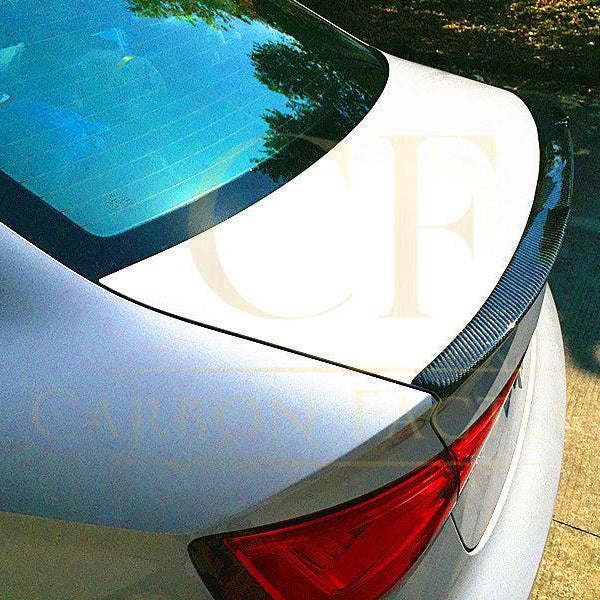 CF Style Carbon Fibre Boot Spoiler for Audi A3 S3 RS3 Saloon 13-19