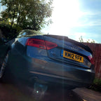 CF Style Carbon Fibre Boot Spoiler for Audi B8 A5 07-16