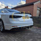 CF Style Carbon Fibre Boot Spoiler for Audi B9 A5 S5 RS5 2 Door 17-24