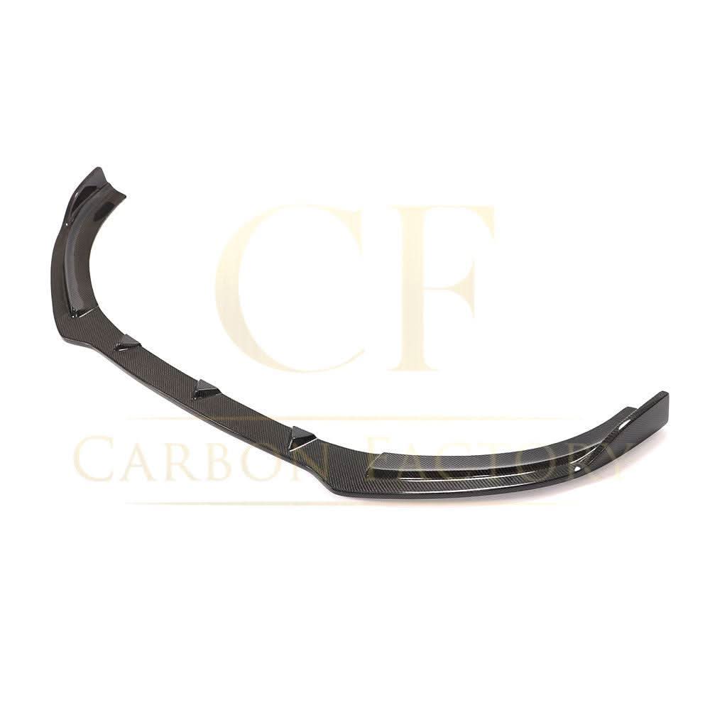 CF Style Carbon Fibre Front Splitter for Audi A3 Hatchback S Line & S3 13-15