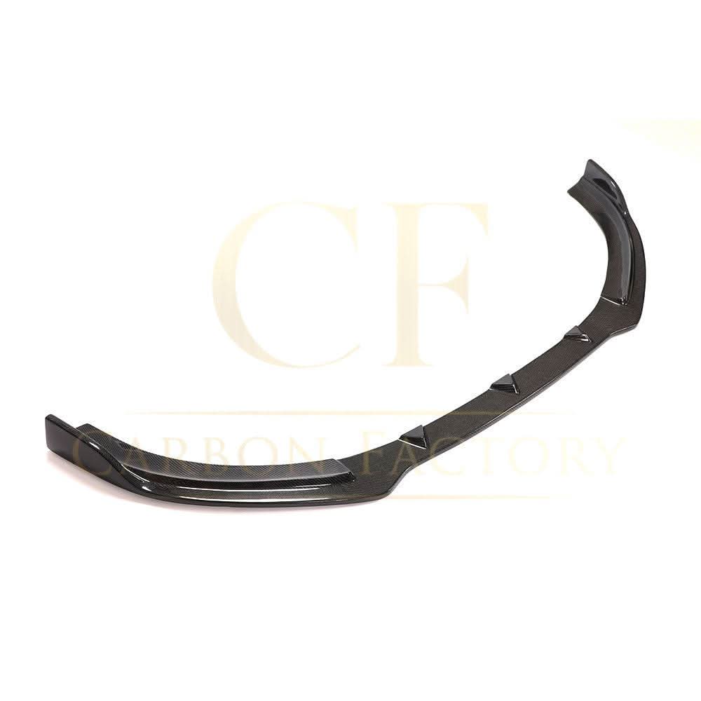CF Style Carbon Fibre Front Splitter for Audi A3 Hatchback S Line & S3 13-15