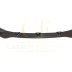 CF Style Carbon Fibre Front Splitter for Audi A3 Hatchback S Line & S3 13-15