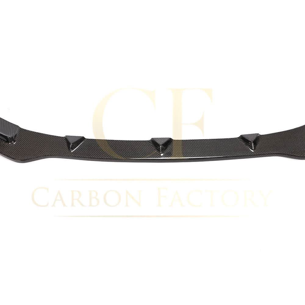 CF Style Carbon Fibre Front Splitter for Audi A3 Hatchback S Line & S3 13-15