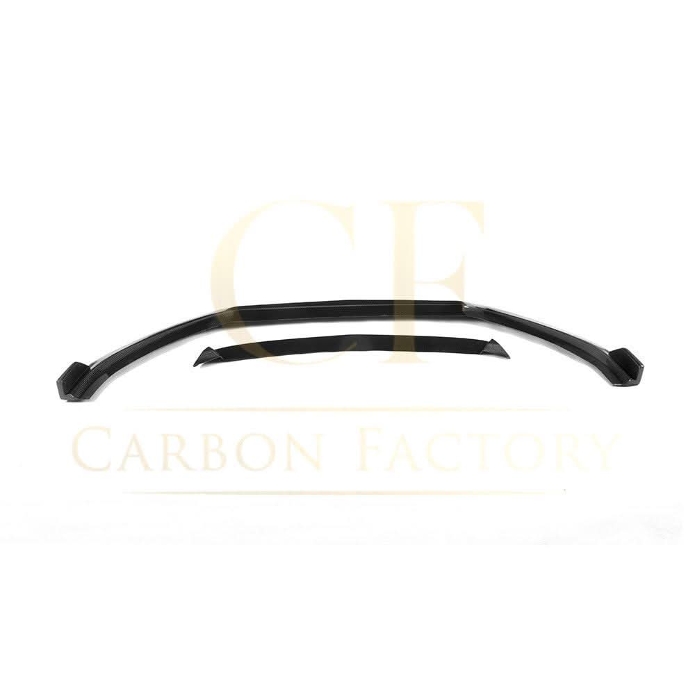CF Style Carbon Fibre Front Splitter for Audi A3 Saloon S Line & S3 16-19