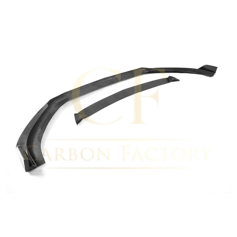 CF Style Carbon Fibre Front Splitter for Audi A3 Saloon S Line & S3 16-19
