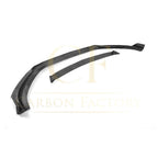 CF Style Carbon Fibre Front Splitter for Audi A3 Saloon S Line & S3 16-19
