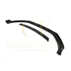 CF Style Carbon Fibre Front Splitter for Audi A3 Saloon S Line & S3 16-19