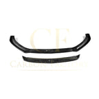 CF Style Carbon Fibre Front Splitter for Audi A3 Saloon S Line & S3 16-19