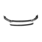 CF Style Carbon Fibre Front Splitter for Audi A3 Saloon S Line & S3 16-19
