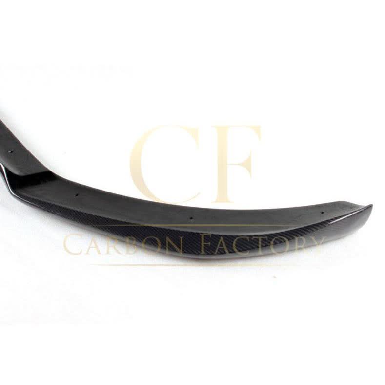 CF Style Carbon Fibre Front Splitter for Audi A4 B8.5 Non S Line 13-15