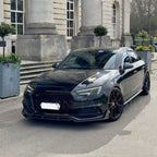 CF Style Carbon Fibre Front Splitter for Audi A4 B9 S Line & S4 15-19