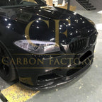 CF Style Carbon Fibre Front Splitter for BMW F10 M5 10-17