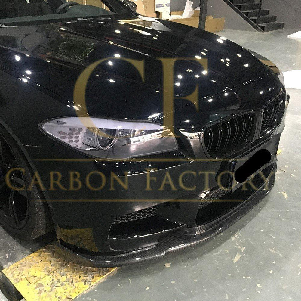 CF Style Carbon Fibre Front Splitter for BMW F10 M5 10-17