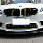CF Style Carbon Fibre Front Splitter for BMW F10 M5 10-17