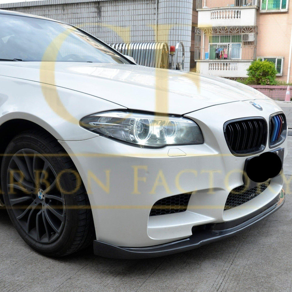 CF Style Carbon Fibre Front Splitter for BMW F10 M5 10-17