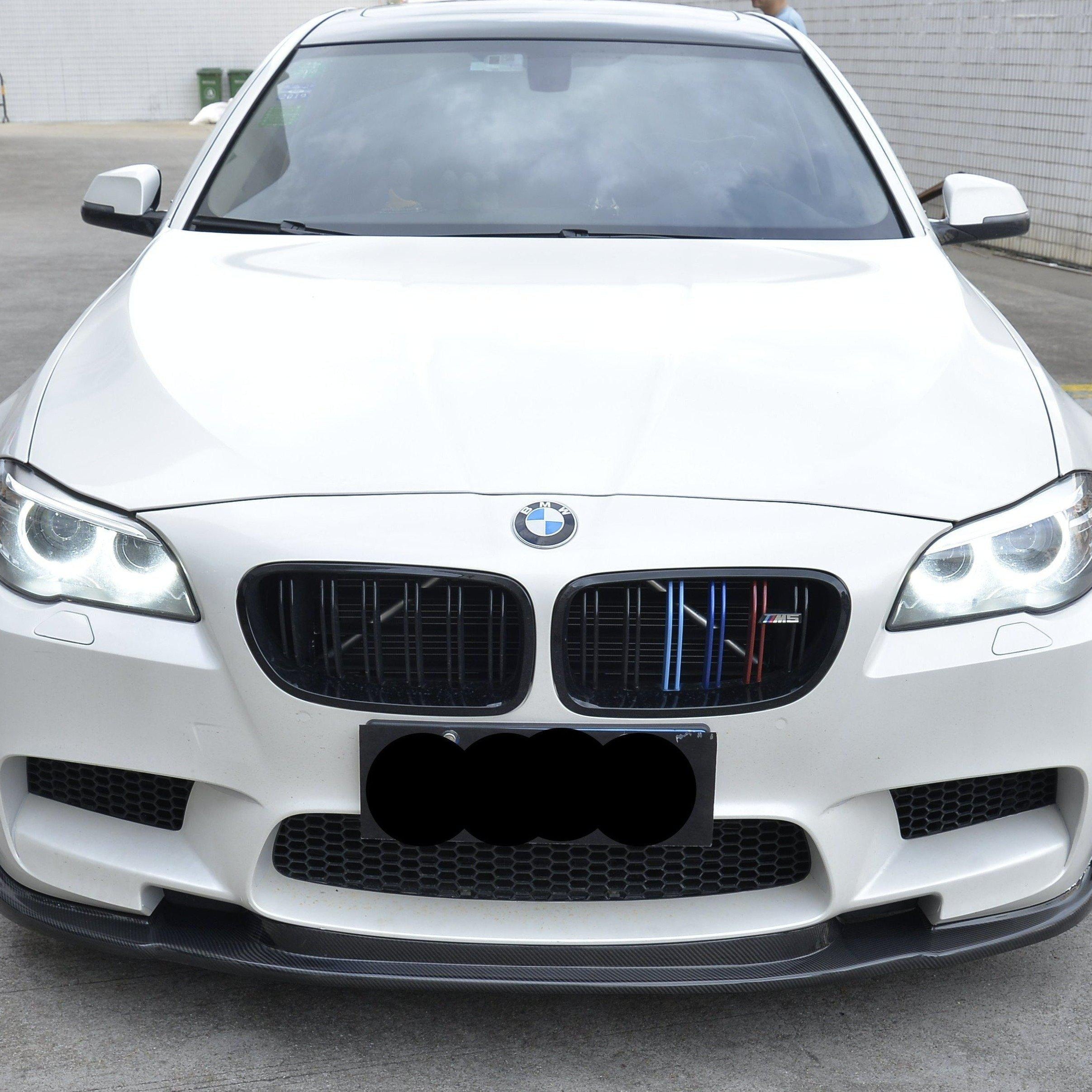 CF Style Carbon Fibre Front Splitter for BMW F10 M5 10-17