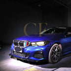 CF Style Carbon Fibre Front Splitter for BMW G20 G21 3 Series Pre-LCI M Sport 19-22
