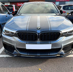 CF Style Carbon Fibre Front Splitter for BMW G30 5 Series M Sport 17-20