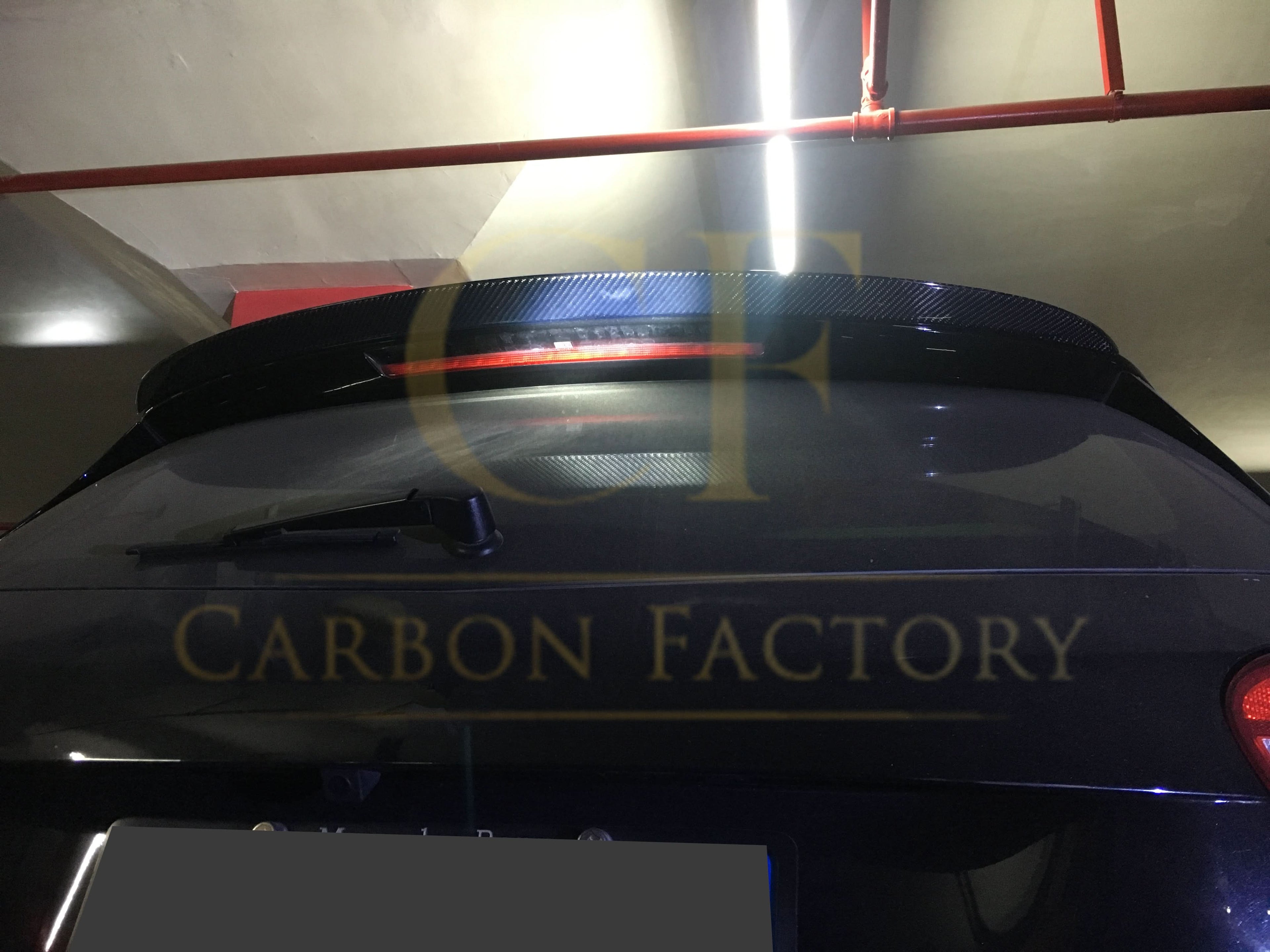 CF Style Carbon Fibre Roof Spoiler for Mercedes Benz W176 A Class 13-18