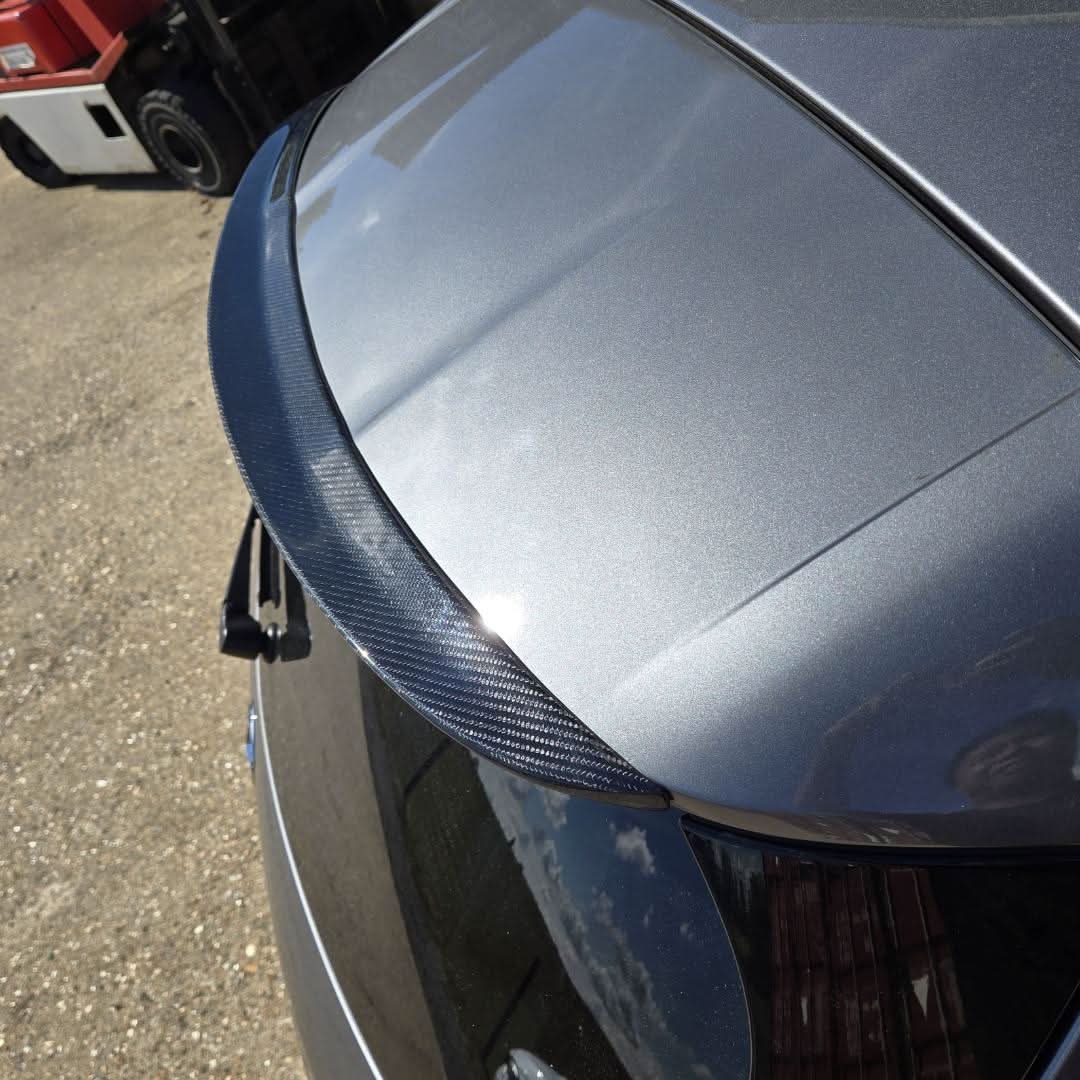CF Style Carbon Fibre Roof Spoiler for Mercedes Benz W176 A Class 13-18