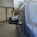 CF Style Gloss Black Replacement Mirror Covers for BMW G01 X3 G02 X4 G05 X5 G06 X6 G07 X7 18-25