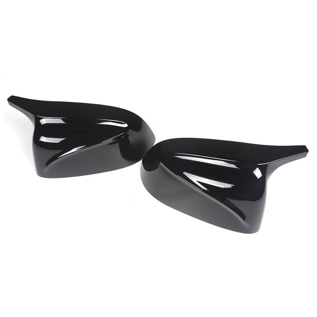 CF Style Gloss Black Replacement Mirror Covers for BMW G01 X3 G02 X4 G05 X5 G06 X6 G07 X7 18-25