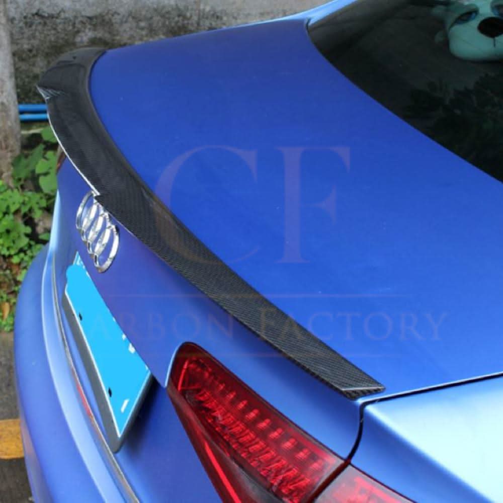 CF Style Pre-Preg Carbon Fibre Boot Spoiler for Audi A4 B8 B8.5 08-15