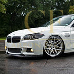 CK Style Carbon Fibre Front Splitter for BMW F10 5 Series 10-17