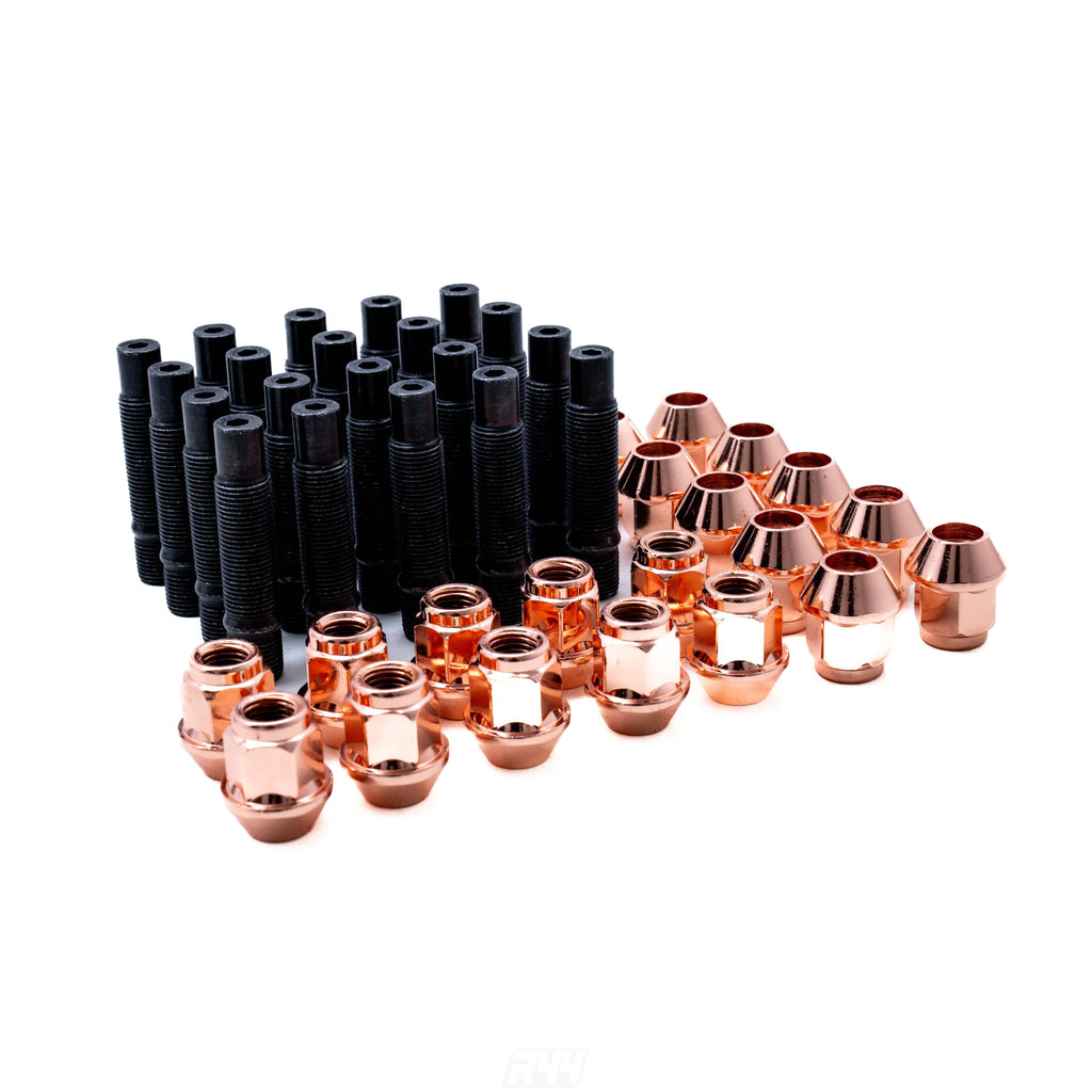 Bimecc BMW E92 M3 M12x1.50 Wheel Stud & Nut Conversion Kit