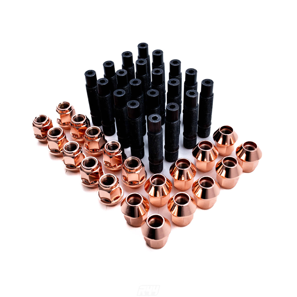 Bimecc BMW E92 M3 M12x1.50 Wheel Stud & Nut Conversion Kit