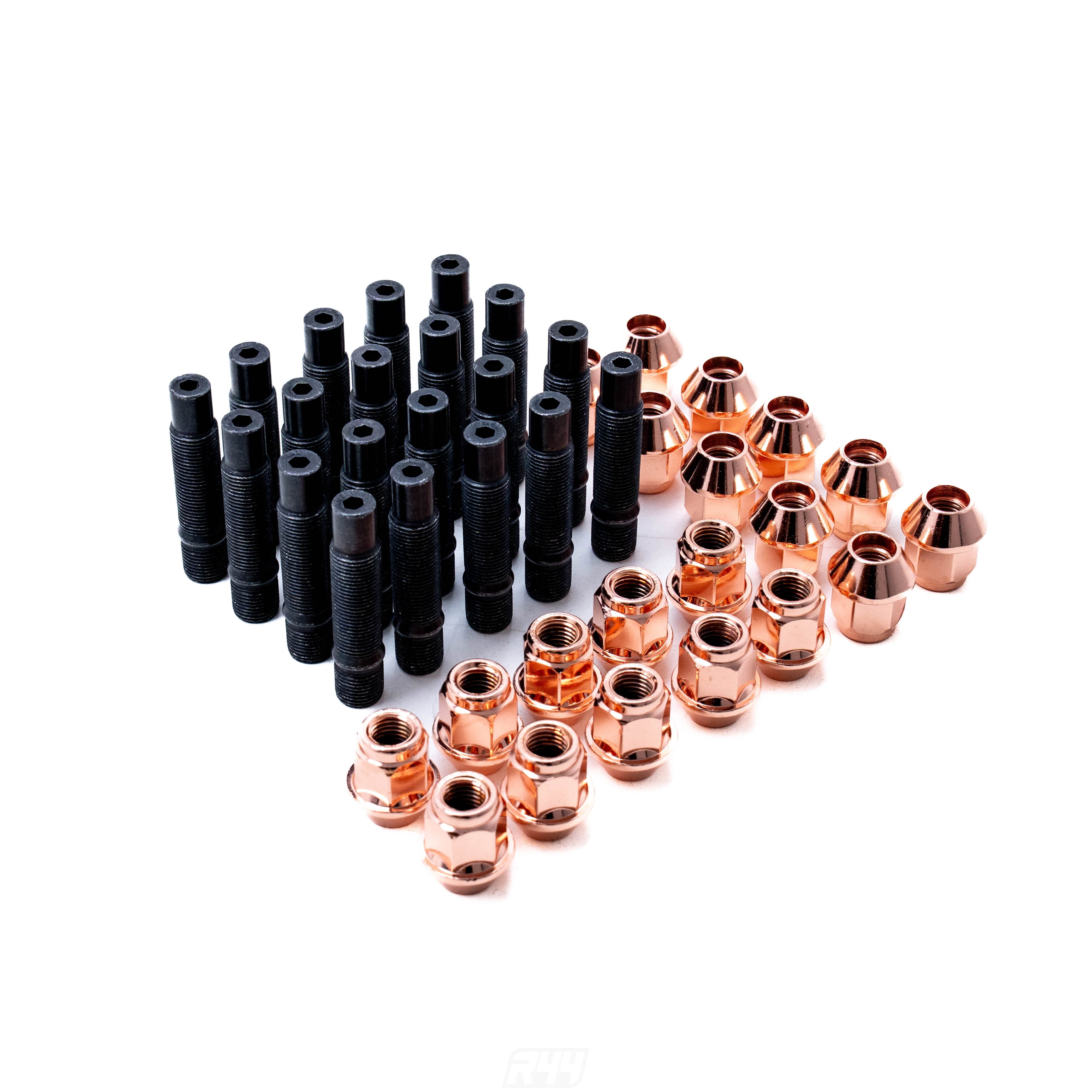 Bimecc F & G Series M14x1.25 Wheel Stud & Nut Conversion Kit (incl A90 Supra)