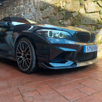 CS Style Carbon Fibre Front Splitter for BMW F87 M2 OG 16-18