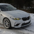 CS Style Carbon Fibre Front Splitter for BMW F87 M2C Competition 16-21