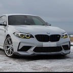 CS Style Carbon Fibre Front Splitter for BMW F87 M2C Competition 16-21