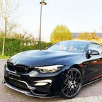 CS Style Gloss Black Front Splitter for BMW F80 M3 F82 F83 M4 14-20