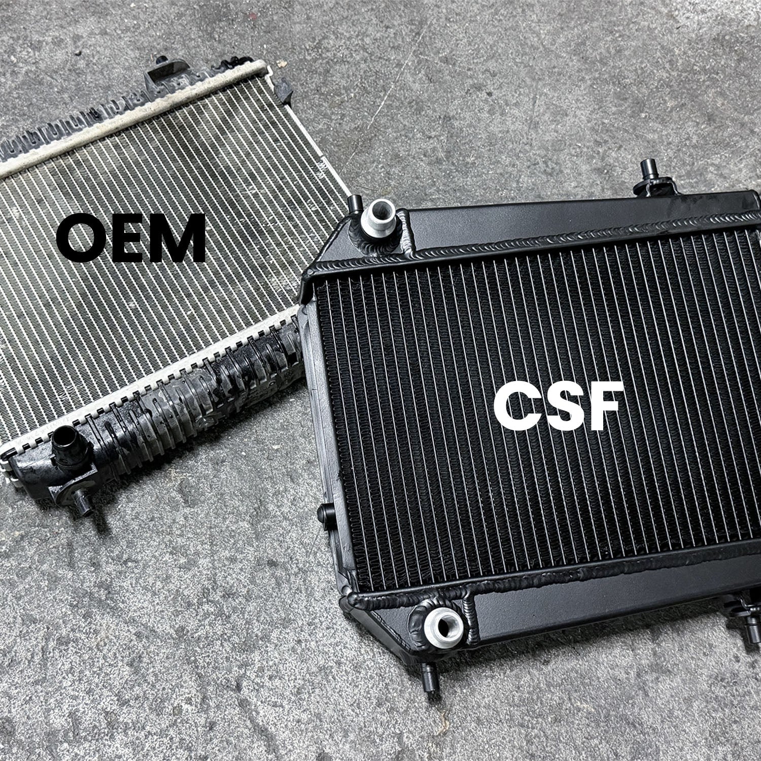 CSF Radiators BMW G80 M3, G82 M4 & G87 M2 S58 Engine High Performance Auxiliary Radiator