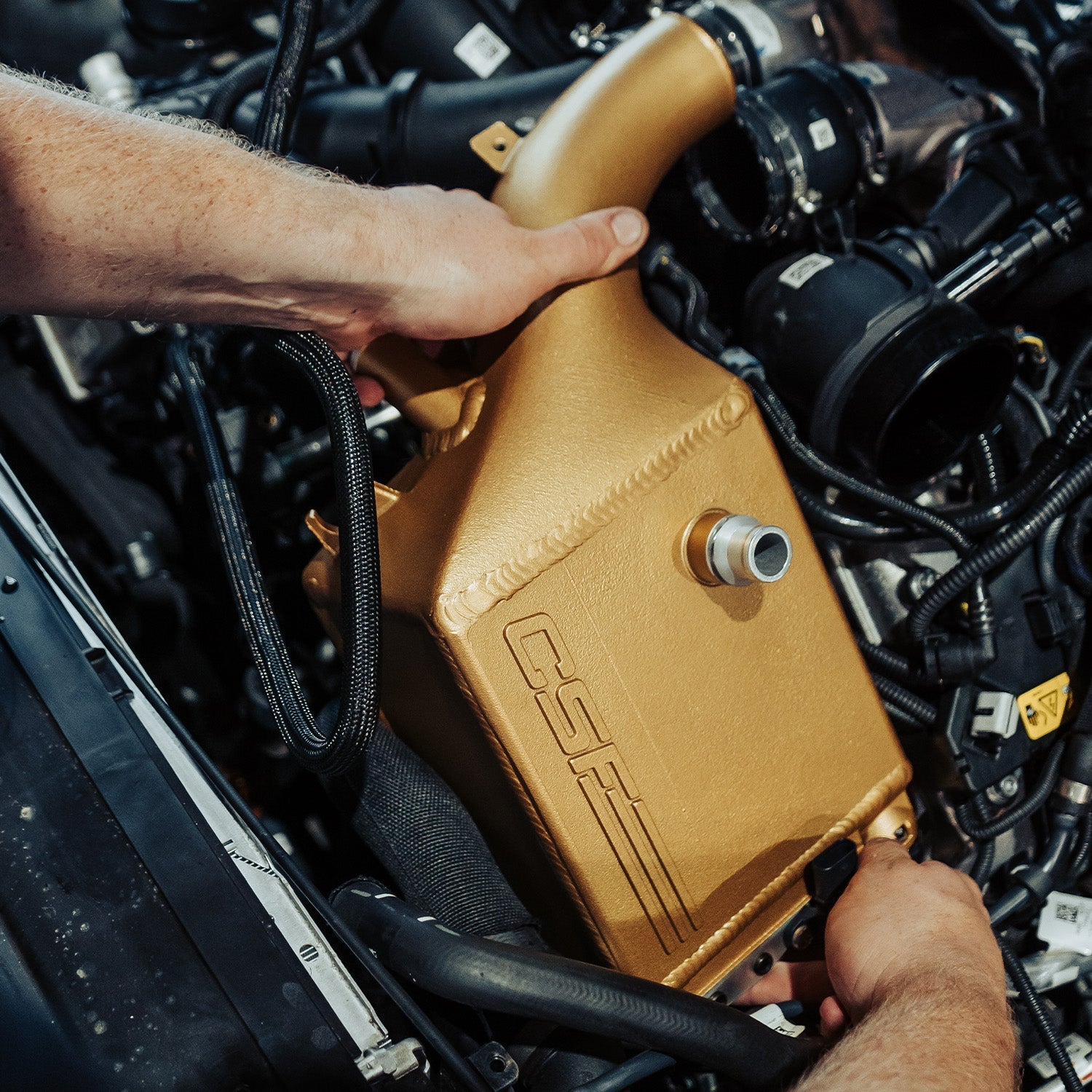 CSF Radiators BMW G90 & G99 M5 S68 High Performance Charge Air Coolers