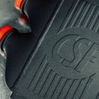 CSF BMW M3/M4/M2 Competition Race Top Mount Charge Cooler In Crinkle Black Finish (F80/F82/F83/F87)