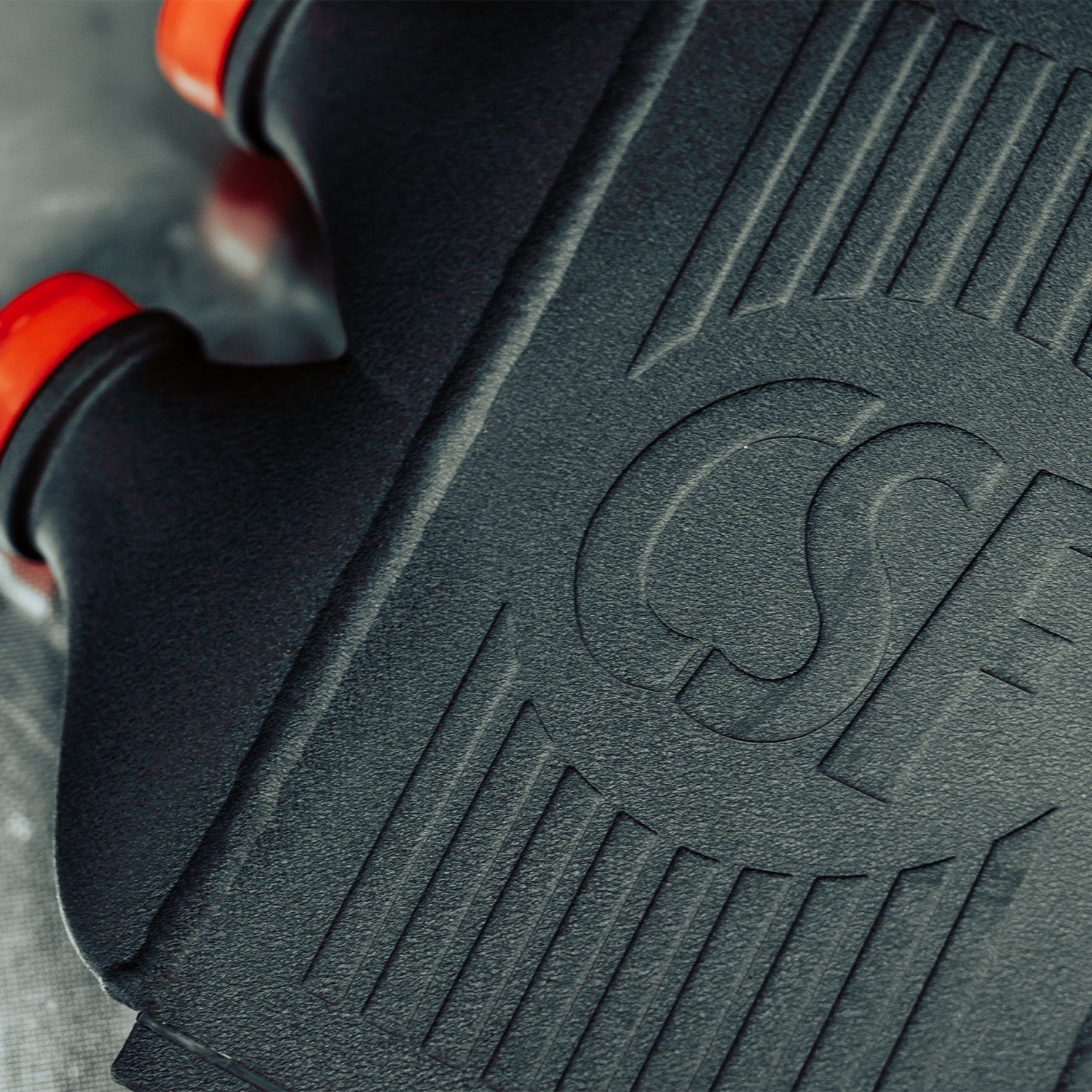 CSF BMW M3/M4/M2 Competition Race Top Mount Charge Cooler In Crinkle Black Finish (F80/F82/F83/F87)