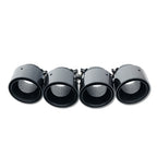 BMW M2, M3, M4 G87/G80/G81/G82/G83 CARBON EXHAUST TIPS - BLACK SLASH CUT (SET OF 4)