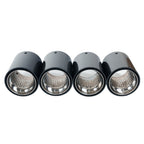 BMW F90/F92 M5/M8 CARBON FIBRE EXHAUST TIPS - CHROME x4