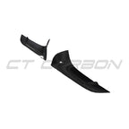TOYOTA SUPRA 2019+ A90 CARBON FIBRE FRONT BUMPER VENT TRIM - V2