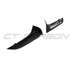 TOYOTA SUPRA 2019+ A90 CARBON FIBRE FRONT BUMPER VENT TRIM - V2