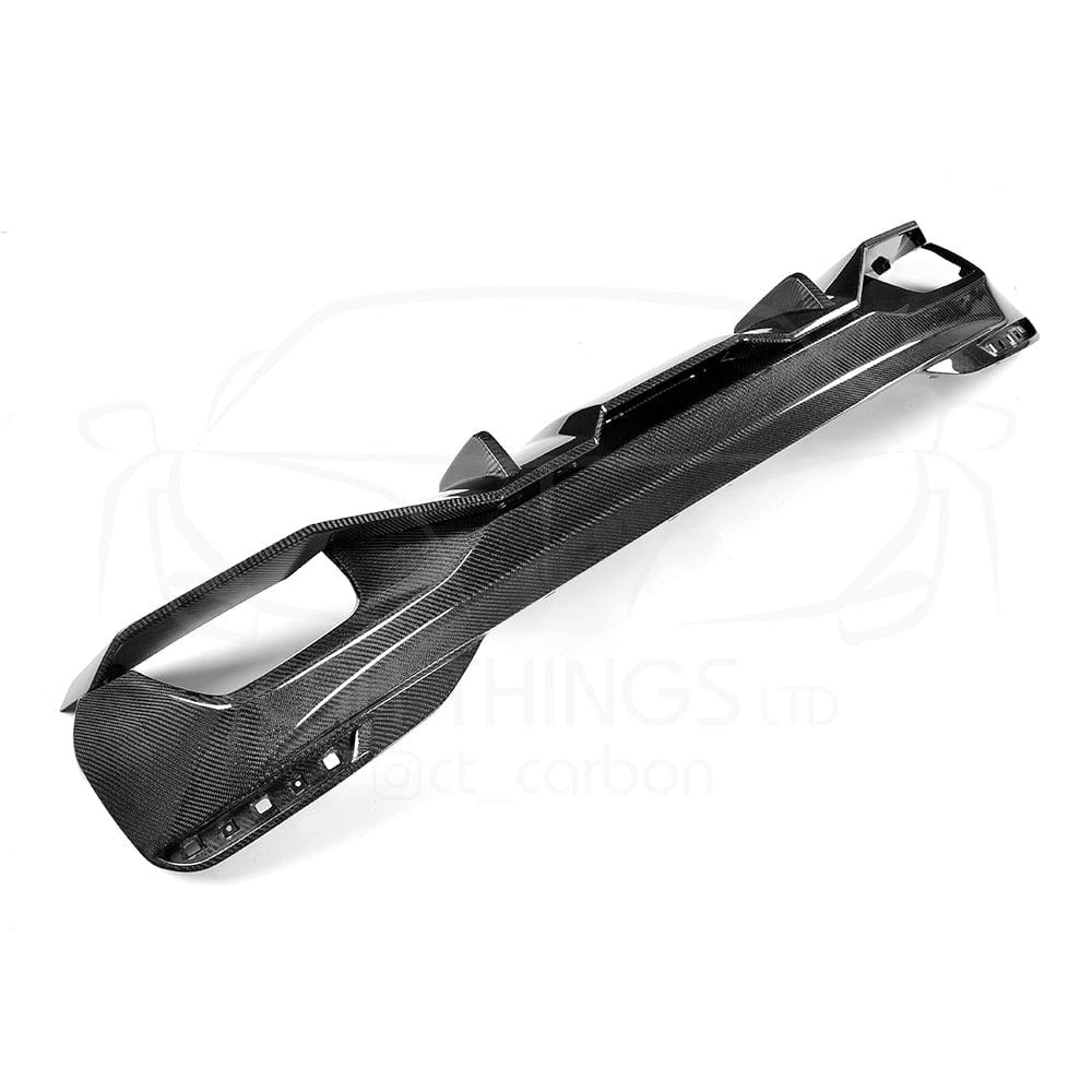 BMW G30 5 SERIES 2016-2024 CARBON FIBRE DIFFUSER - V1