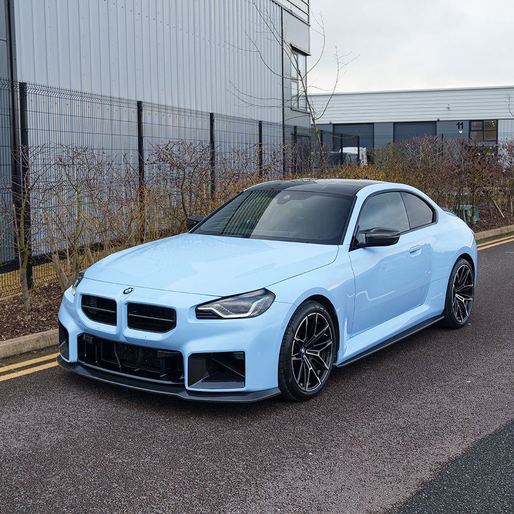 BMW G87 M2 CARBON FIBRE SPLITTER - V5 - CT DESIGN