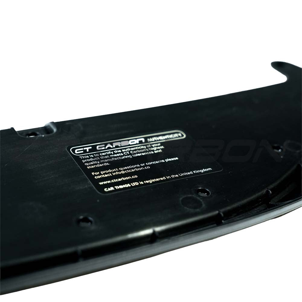 BMW M3/M4 (F80 F82 F83) 2014-2020 GLOSS BLACK SPLITTER - V1