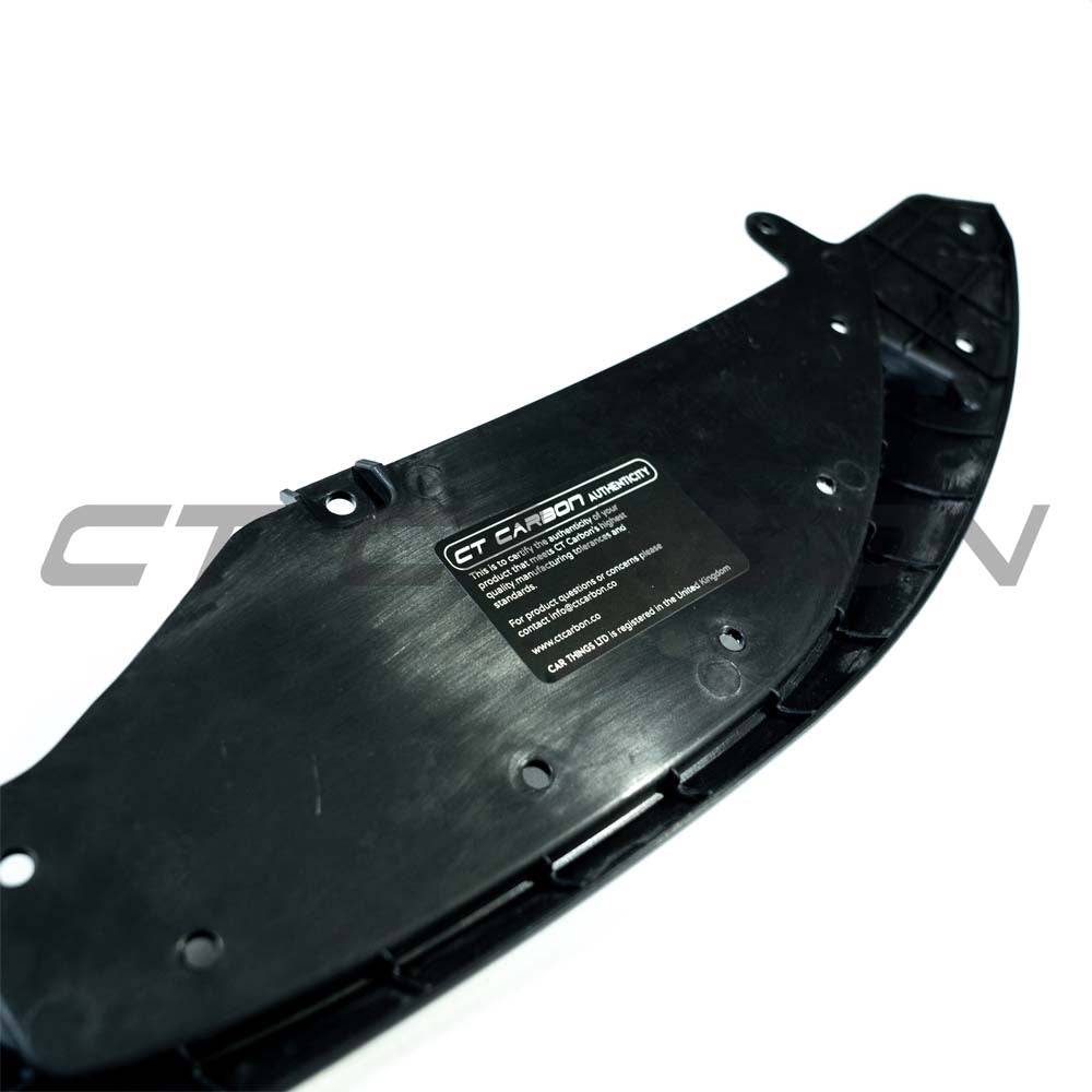 BMW M3/M4 (F80 F82 F83) 2014-2020 GLOSS BLACK SPLITTER - V1